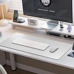 Boutilon Leather Desk Pad Protector, Non-Slip Mouse Pad, Laptop Desk Pad - Image 6