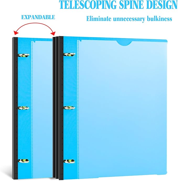 INFUN Telescoping 3 Ring Binder - Image 2