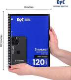 EPI Spiral Notebook | 3 Subject - Image 3