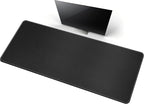 CENNBIE Leather Desk Mat, 66.9" x 23.6" Extra Large Desk Pad Blotter Protector by CENNBIE