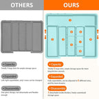 Large Utensil Drawer Organizer Expandable Silverware Organizer - Image 6