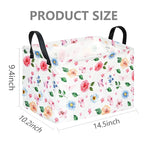 FUULOXE Storage Bin for Shelves Rectangle Closet Baskets Foldable Box - Image 2