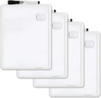 U Brands Contempo Magnetic Dry Erase Board White Board Bundle, 8.5” x 11” by UBrands