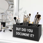 XPH Funny But Did You Document It Black Pen Pencil Holder Organizer - Image 4