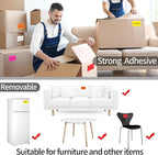 STARLIBOO Removable Colored Labels Stickers, 3X5 Inch Removable Large Label - Image 5