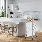 RELAX4LIFE 6-Drawer Rolling Storage Cart - Image 6