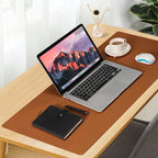 Desk Pad Blotter, Wolaile 36x17 in Large PU Leather Mouse Pad, Waterproof - Image 8