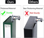 URbantin 6 Pack Foldable Plastic Box Files A4 - Image 4