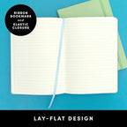 PAPERAGE Lined Journal Notebook, 3 Pack, 160 Pages, Medium 5.6 in x 8 in - Image 3