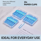 NEEWAY Colorful Large Paper Clips, 2 Inch Jumbo Paper Clips, 3 Pack of 50 - Image 6
