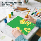 Cardstock 8.5 X 11, 40 Sheets, Christmas Green Card Stock, 75lb/ 180gsm - Image 6
