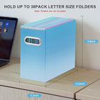 Oterri Cardboard File Organizer Box - Image 2