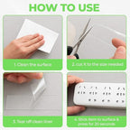 Nano Double-Sided Clear Adhesive Tape mounting Tape - Image 3