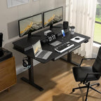 ExaDesk Electric Standing Widened Desk 63 * 30 Inches Adjustable Height - Image 9