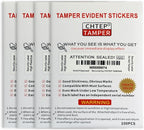 ChtepTamper 100 Pieces Total Transfer Tamper-Evident Stickers Security Labels - Image 3