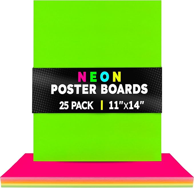 Hygloss Medium Poster Board 11x14 by HyglossProductsInc