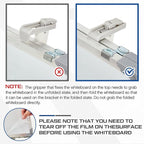 40" x 60" Rolling Whiteboard Foldable Dry Erase Board - Image 3