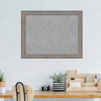 Amanti Art Grey Framed Magnetic Board 21x27 Medium Vision Board - Image 5
