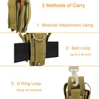 Depring Tool Holster Sheath Universal Multi Pockets Tool Organizer Heavy Duty - Image 6