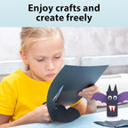 OcePor 100 Sheets Black Cardstock 13” x 19”, 92lb/250gsm Black Card Stock - Image 6