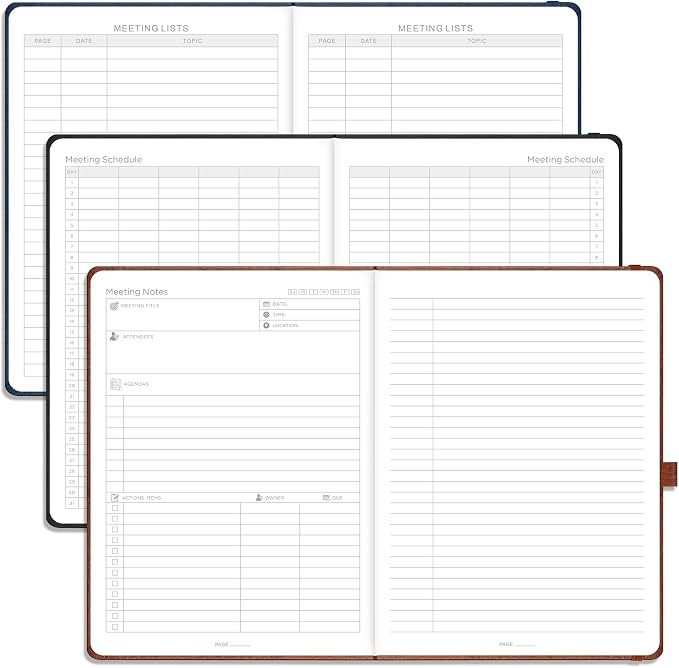 EMSHOI Meeting Notebook for Work - Image 4
