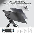 iPad Holder for Desk, Adjustable Tablet Arm iPad Desk Mount - Image 5