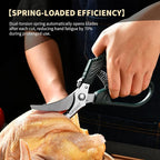 IOPIDHO Heavy Duty Poultry Shears, Kitchen Shears - Image 4
