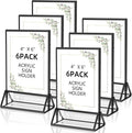 PPH-Sisy Acrylic Sign Holder 4x6 Display Stand, Acrylic Frames by PPH-SisyPurchaseNow
