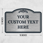 Custom Decorative Sign, Personalized Metal Sign - Image 3