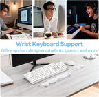 Keyboard Stand with Gel Wrist Rest Combo, Ergonomic Desktop Riser & Wrist - Image 8