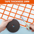 AmazingSpark Magnetic Tape Roll Thin Strips, 0.39 Inch x 33 Feet Magnetic Board - Image 5
