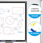 H-Qprobd 48"x24" Magnetic White Board Dry Erase Wall Mount Whiteboard - Image 3