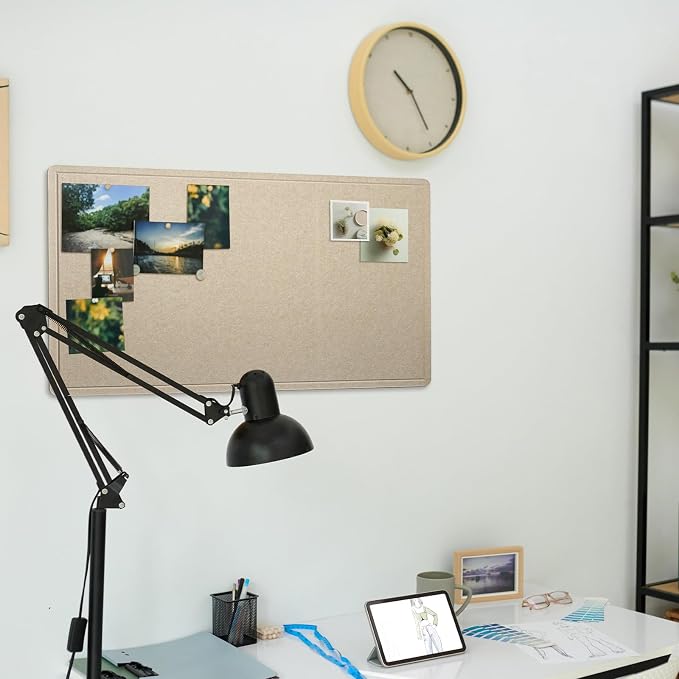 Bulletin Board, 35 x 17 1/2 inches Felt Board - Image 8