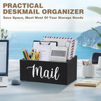 Mail Holder Countertop with 3-Slot, Mail Organizer - Image 4