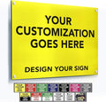 Custom Outdoor Metal Signs by SpeedyOrders