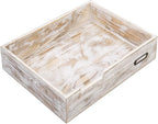 MyGift Rustic White Desktop Letter Tray - Image 3