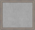 Amanti Art Grey Framed Magnetic Board 23x27 Medium Vision Board by AmantiArt