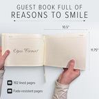 Gallery Leather Guest Book - Image 5