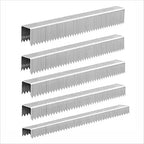 HW HAMWOO 20 Guage Galvanized T/50 Staples, 5 Sizes Assorted Size Project Pack by HWHAMWOO