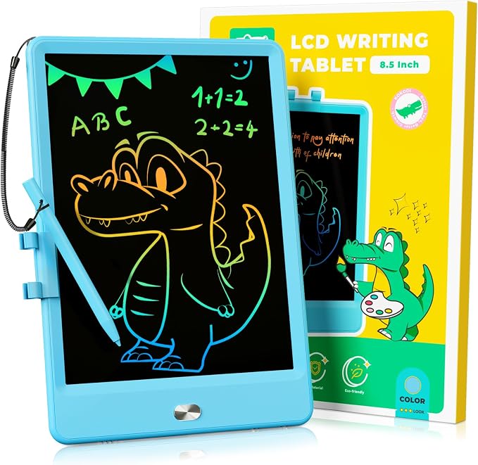 KOKODI LCD Writing Tablet 8.5-Inch Colorful Doodle Board, Electronic Drawing by WhereKidsLearnThroughPlay