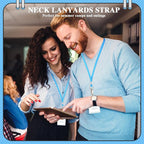 Patelai 120 Pcs Lanyards for ID Badges Neck Lanyard Bulk - Image 4