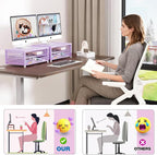 OPNICE Computer Monitor Stand Riser, Desk Organizer - Image 5