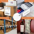 2000 Half Sheet Self Adhesive Shipping Labels - Image 6