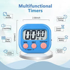 48 Pack Digital Kitchen Timer Magnetic Digital Timer - Image 2