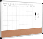 Amazon Basics 24" x 36" Monthly Whiteboard Calendar - Image 9