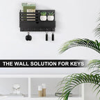 Lucundm Key Holder Wall Mount, Mail Holder - Image 6