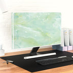 Baocicco Sage Green Marble Waterproof TV Dust Cover 70 Inch Anti-Static - Image 6