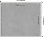 Amanti Art Silver Framed Magnetic Board 21x25 Medium Vision Board - Image 4