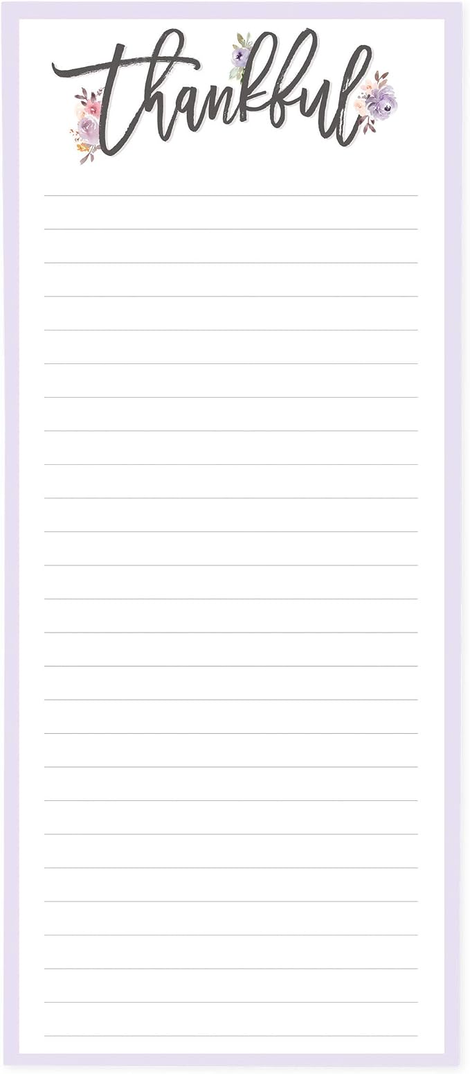 Graphique Magnetic Notepad, Religious – 100 Sheets, 4” x 9.25” x .5” – Front by GraphiquedeFrance