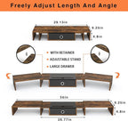 WESTREE Triple Dual Monitor Stand Riser - Image 7